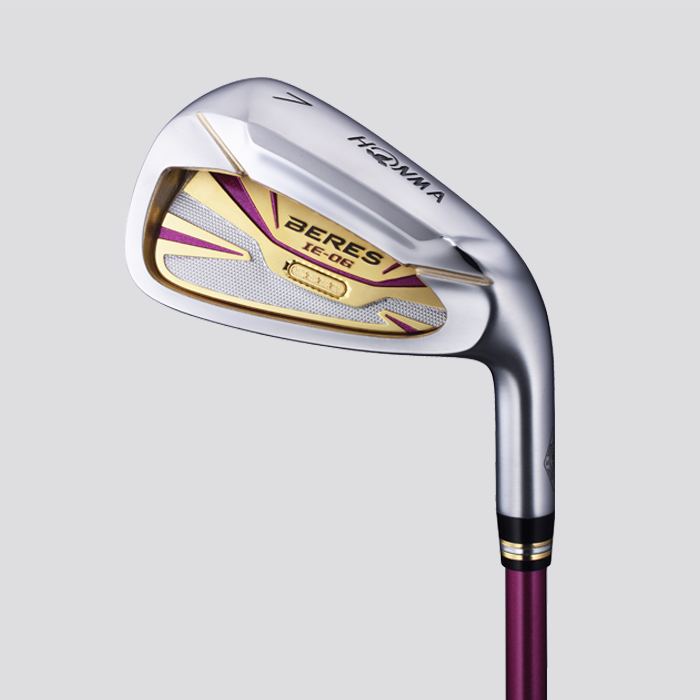 Honma Golf Beres 06 Women's Irons 4-Star 7Pcs Set 6-11, SW RH Graphite L-Flex