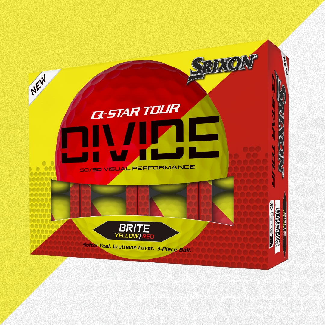 Srixon Q-Star Tour Divide Golf Balls 12-Pack