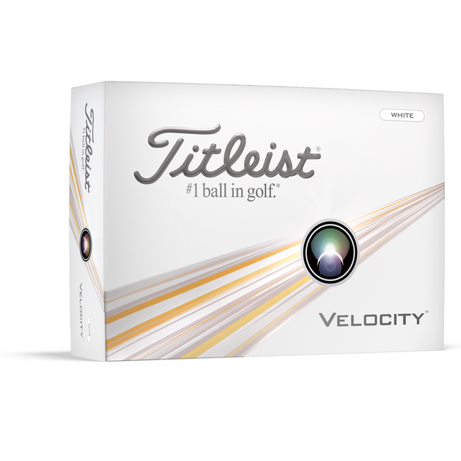 Titleist 2024 Velocity Long Distance Golf Balls 12-Pack