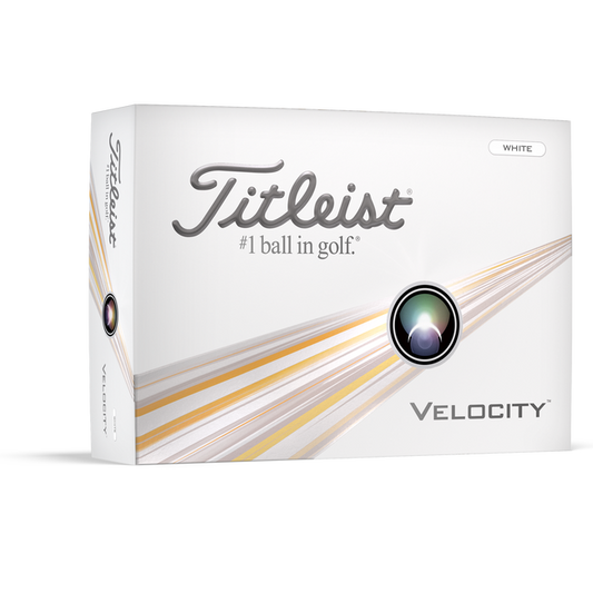 Titleist 2024 Velocity Long Distance Golf Balls 12-Pack