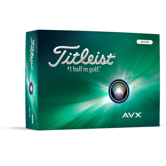Titleist 2024 AVX Golf Balls 12-Pack White