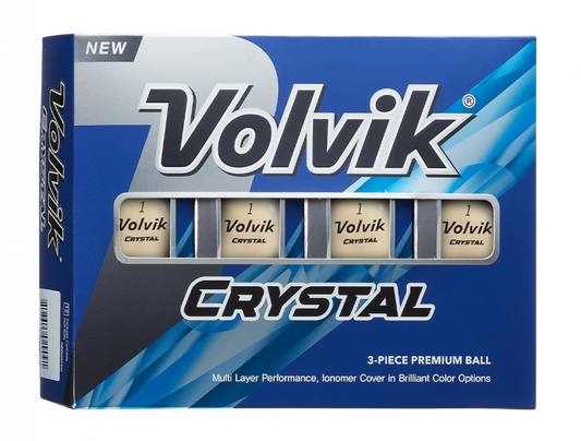 Volvik Crystal Golf Balls 12-Pack