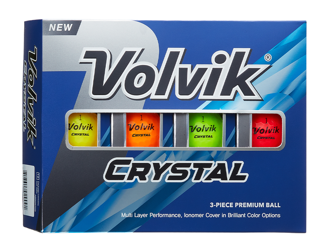 Volvik Crystal Golf Balls 12-Pack