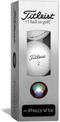 Titleist Pro V1X Left Dash Golf Balls - New Sleeve - 3 Balls