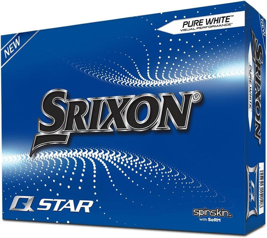 Srixon Q-Star Golf Balls White 12-Pack