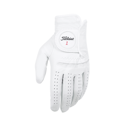 Titleist Perma-Soft Men's Regular Golf Gloves Leather Pearl