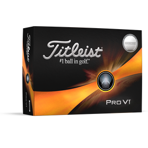 Titleist Golf Pro V1 Enhanced Alignment Balls 12-Pack