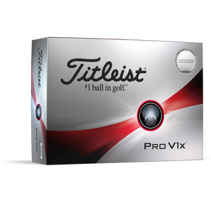 Titleist Golf Pro V1x Enhanced Alignment Balls 12-Pack