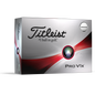 Titleist Pro V1x Performance Alignment Golf Balls (White/Black, 12pk) 2023