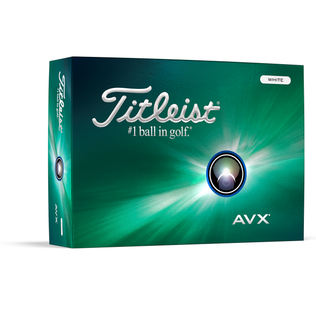 Titleist 2024 AVX Golf Balls 12-Pack White