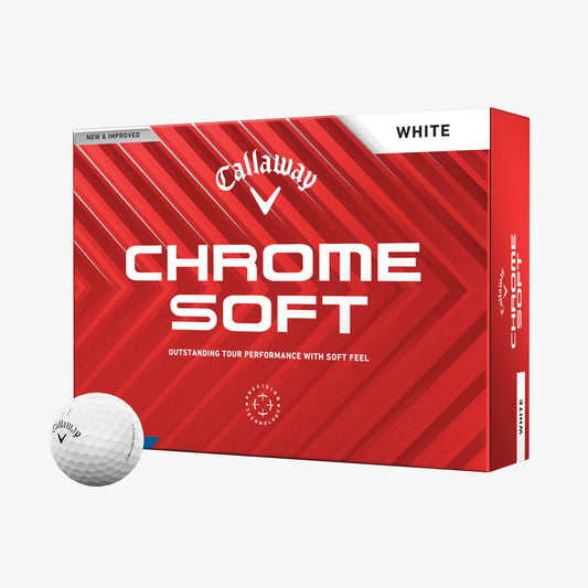 Callaway Chrome Soft Golf Balls White 12-Pack